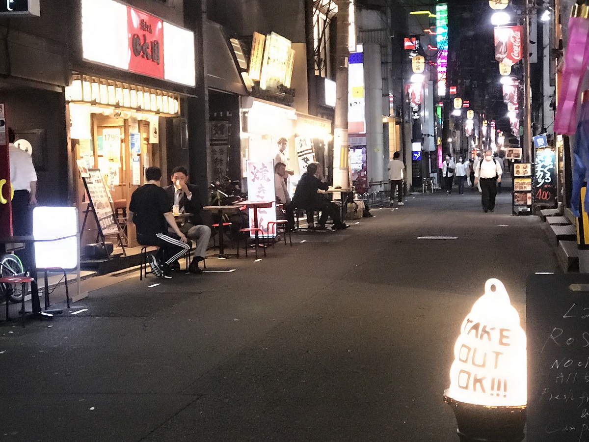 イナトラほろ酔い縁日（社会実験）が開催されました